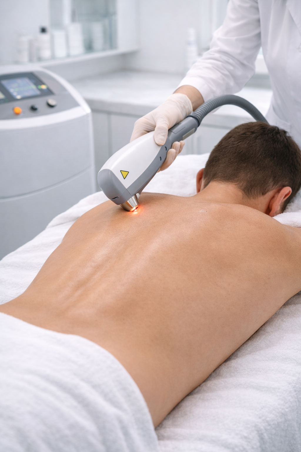 Épilation laser du dos à Caen