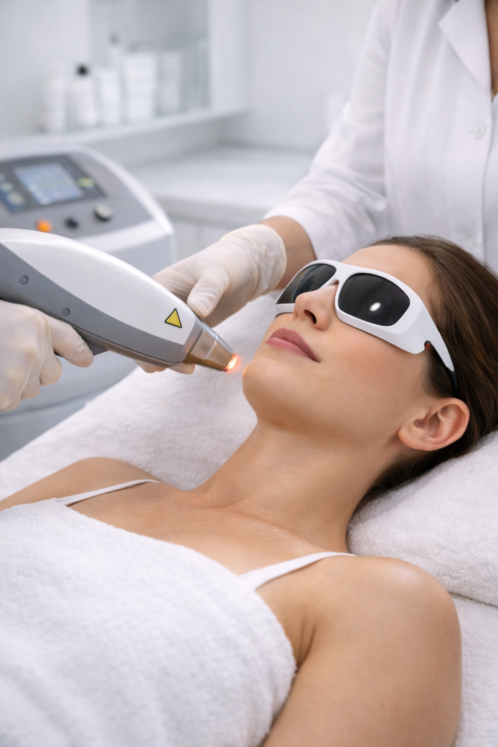 Épilation laser du visage à Caen